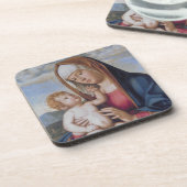 Madonna en Child Bier Onderzetter (Linkerzijde)