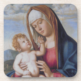 Madonna en Child Bier Onderzetter