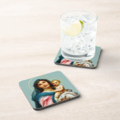 Madonna en Child Bier Onderzetter (Rechterzijde)