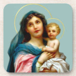 Madonna en Child Bier Onderzetter<br><div class="desc">Deze geweldige set van 6 acrylische onderzetters met kurksteun van Mary die de baby Jezus vasthoudt,  zou verbluffend zijn in je huis! Voeg tegelijkertijd een beetje kunst en spiritualiteit toe!</div>