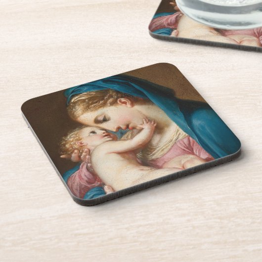 Madonna en Child Bier Onderzetter (Linkerzijde)