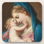 Madonna en Child Bier Onderzetter (Voorkant)