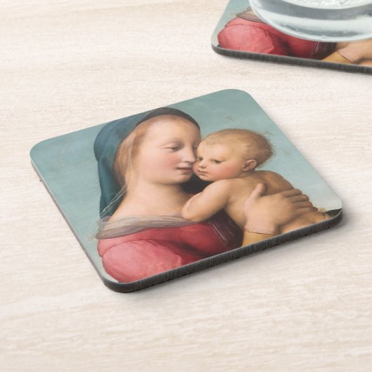 Madonna en Child Bier Onderzetter (Linkerzijde)