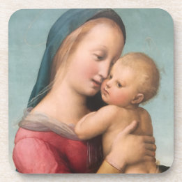 Madonna en Child Bier Onderzetter