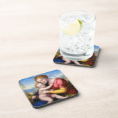 Madonna en Child Bier Onderzetter (Rechterzijde)