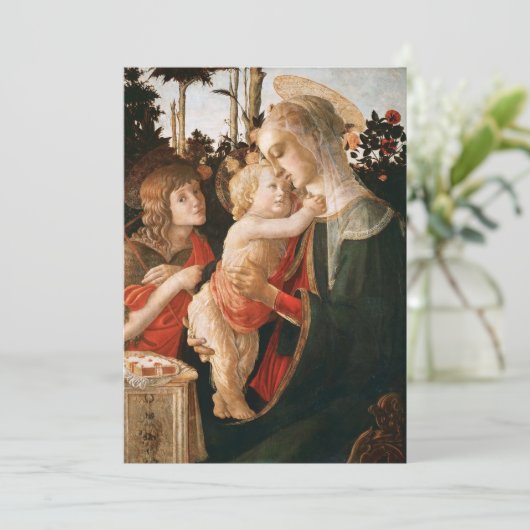 Madonna en Child | Botticelli (Staand voorkant)