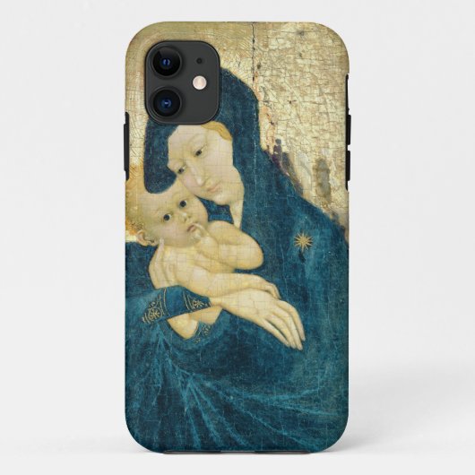 Madonna en Child, Bourgogne School (olie op het pa Case-Mate iPhone Case (Achterkant)
