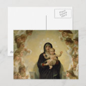 Madonna en Child Briefkaart (Voorkant / Achterkant)