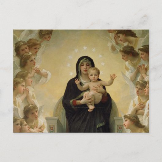 Madonna en Child Briefkaart (Voorkant)