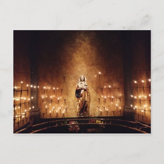 Madonna en Child Briefkaart (Voorkant)