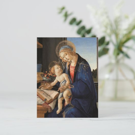 Madonna en Child Briefkaart (Staand voorkant)