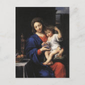 Madonna en Child briefkaart (Voorkant)