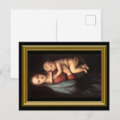 Madonna en Child Briefkaart (Voorkant / Achterkant)