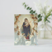 Madonna en Child Briefkaart (Staand voorkant)