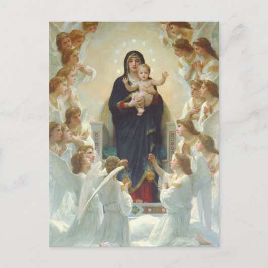 Madonna en Child Briefkaart (Voorkant)