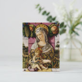 Madonna en Child Briefkaart (Staand voorkant)