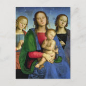 Madonna en Child Briefkaart (Voorkant)
