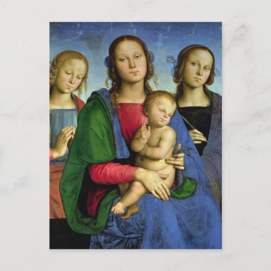 Madonna en Child Briefkaart (Voorkant)