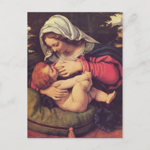Madonna en Child Briefkaart