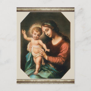 Madonna en Child Briefkaart