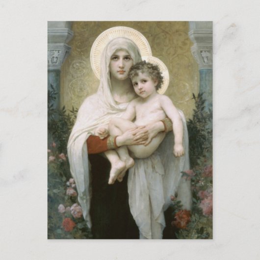 Madonna en Child Briefkaart (Voorkant)