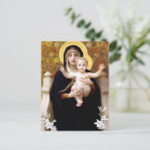 Madonna en Child Briefkaart (Staand voorkant)