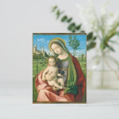 Madonna en Child by Giovanni Bellini Briefkaart (Staand voorkant)