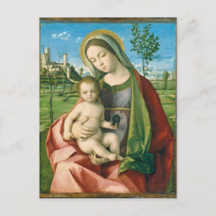 Madonna en Child by Giovanni Bellini Briefkaart
