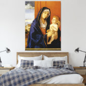 Madonna en Child by Giovanni Bellini Canvas Afdruk (Insitu (Slaapkamer))