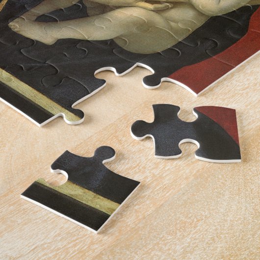 Madonna en Child by Giovanni Bellini Legpuzzel (Zijkant)