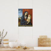 Madonna en Child by Giovanni Bellini Poster (Keuken)