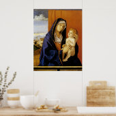 Madonna en Child by Giovanni Bellini Poster (Keuken)