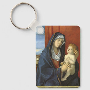Madonna en Child by Giovanni Bellini Sleutelhanger