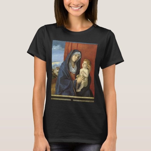 Madonna en Child by Giovanni Bellini T-shirt (Voorkant)