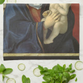 Madonna en Child by Giovanni Bellini Theedoek (Gevouwen)