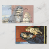 Madonna en Child by Giovanni Bellini Visitekaartje (Voorkant / Achterkant)