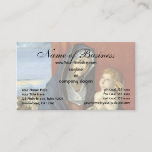 Madonna en Child by Giovanni Bellini Visitekaartje