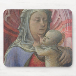 Madonna en Child, c.1430 (tempera op het paneel) Muismat