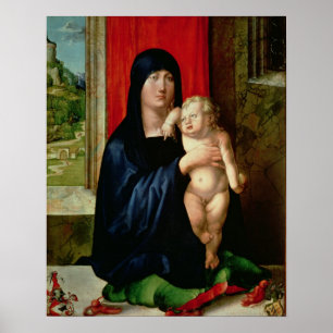 Madonna en Child, c.1496-99 Poster