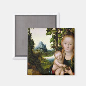 Madonna en Child, c.1525 Magneet (Voorkant / Achterkant)