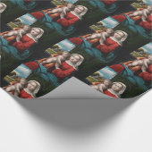 Madonna en Child Cadeaupapier (Hoek)