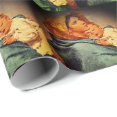 Madonna en Child Cadeaupapier (Rol Hoek)