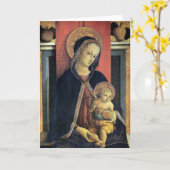 Madonna en Child - Carlo Crivelli - c1468 Kaart (Gele Bloem)