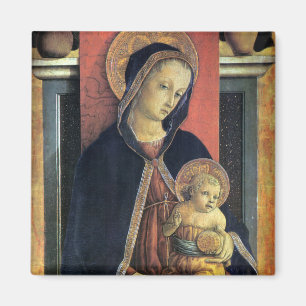 Madonna en Child - Carlo Crivelli - c1468 Magneet