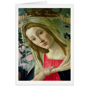 Madonna en Child Crowned by Angels, detail van de