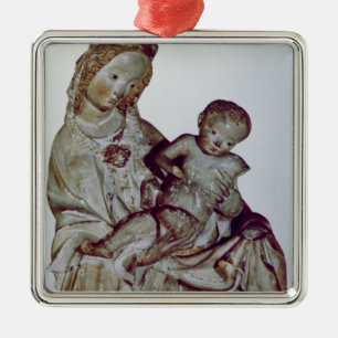 Madonna en Child, de Krumauer Metalen Ornament