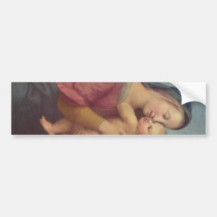 Madonna en Child (De Tempi Madonna) van Raphael Bumpersticker