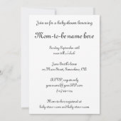 Madonna en Child door Giovanni Bellini, Baby showe Kaart (Achterkant)