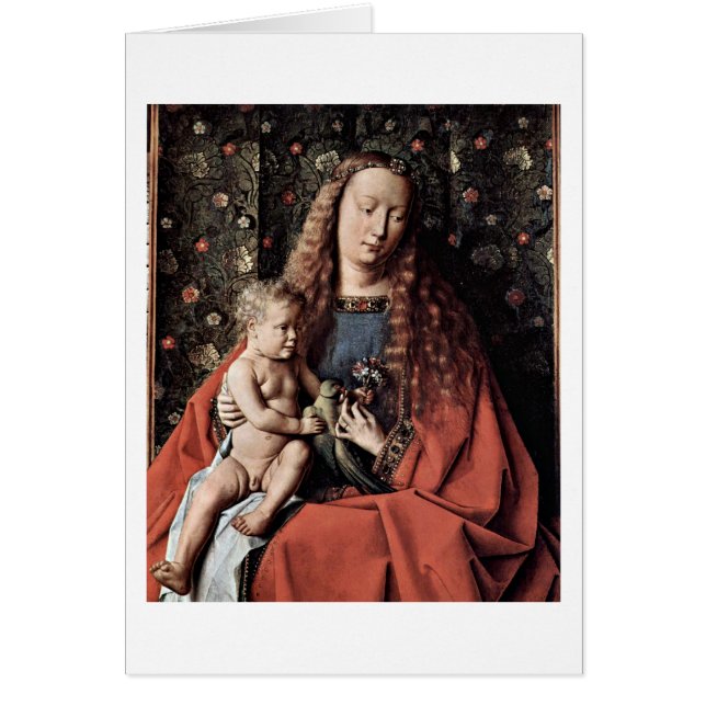 Madonna en Child door Johannes de Eyck (Voorkant)