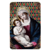 Madonna en Child (DPT 001) Magneet (Verticaal)